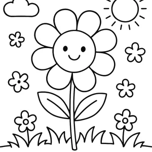 Flower And Sunshine