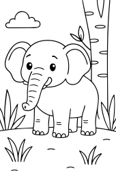 Medium Elephant
