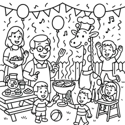 Backyard Barbecue Party