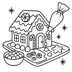 Gingerbread House Decorating